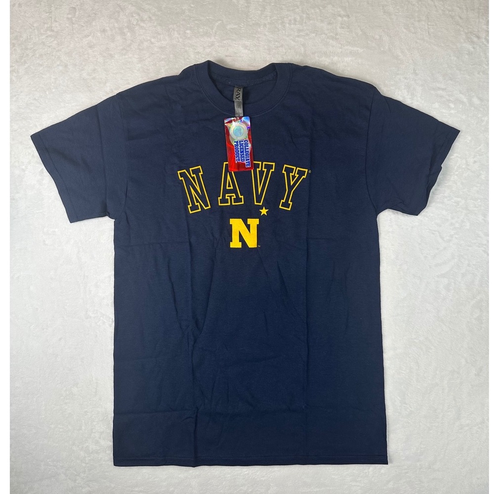 NWT Ouray Navy Midshipmen T-Shirt Mens Medium Blue Collegiate Licensed Tee